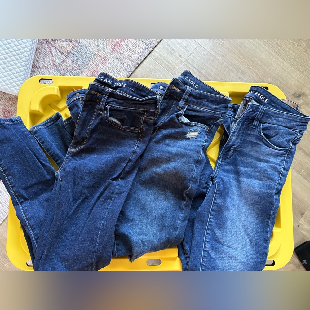 American Eagle Outfitters Blue Jegging Classic Denim